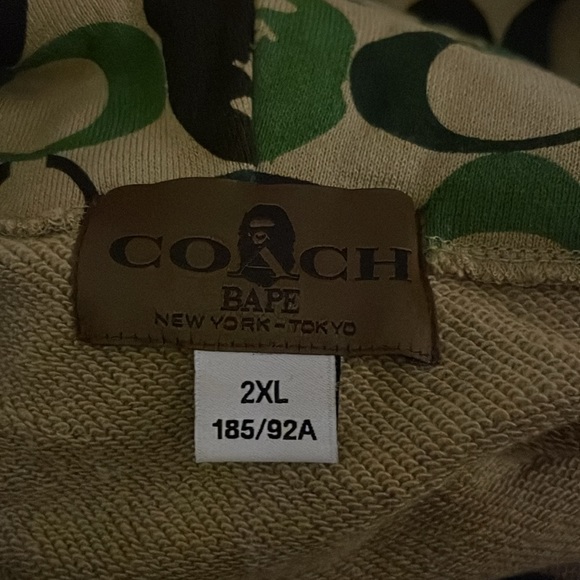 Coach X BAPE hoodie - Picture 7 of 9